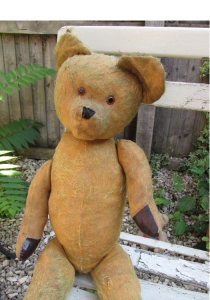 A super cute Old Teddy Bear who I named Starsky